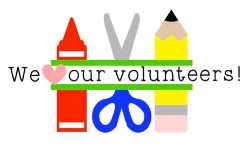 We love our volunteers